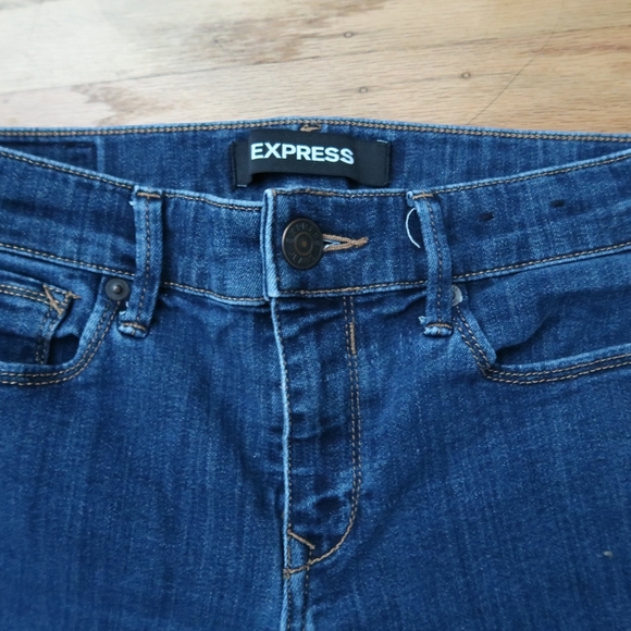 Stretch Mid Rise Jeggings - Picture 3 of 4